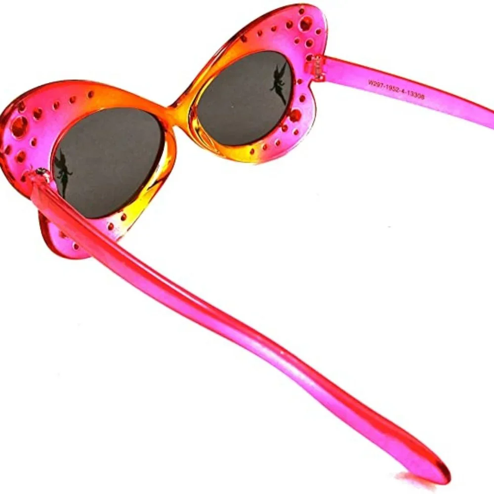 Disney Tinkerbell Sunglasses For Girls , pink Wings For Halloween